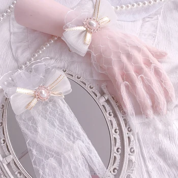Дантелени Ръкавици в стил Лолита