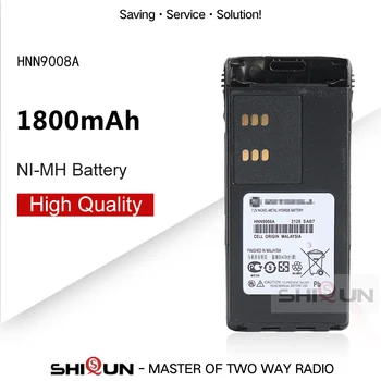 HNN9008A Съвместим NI-MH батерия с GP328 GP338 HNN9008 HNN9008A HNN9008AR HNN9008H HNN9009 HNN9012 Двустранно радио dc 7,2 В