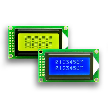 8*2 0802 8x2 знаков LCD дисплей със синя подсветка 5 В LCM за Arduino