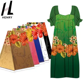 Дизайн плат с цифри, полиестер, микронезийская пола с флорални принтом, тъкани в двора