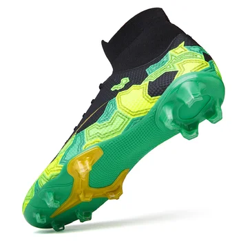 Футболни обувки OEM Superfly Мъжки спортни обувки Футболни обувки AG Детски маратонки, Маратонки с най-високо берцем Спортни обувки за краката с топка за Мъже