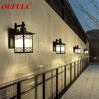 Улично осветление стена SOURA, Водонепроницаемое стенни лампи, Модерен, Креативен Балкон, коридор във вътрешния двор, Вила, Дуплекс Хотел