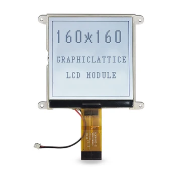Модул графичен FSTN дисплей Transflective 160160 Кпг Монохромен LCD дисплей UC1698u 160X160 LCD Display
