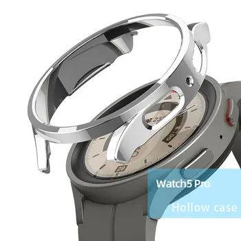 Мек калъф за Samsung Galaxy Watch 5 Pro 45 мм без защитно фолио, стикери, защитен калъф Galaxy Watch 4 Classic 4246 мм