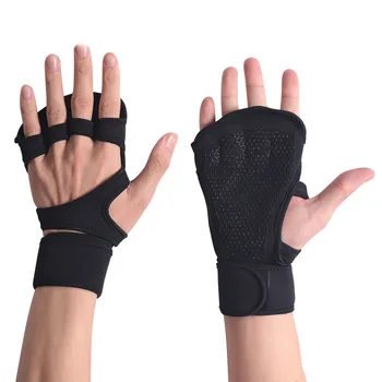 фитнес ръкавици-мъжки Ръкавици за фитнес, Културизъм, Упражнения, Предпазни ръкавици за ръце в залата