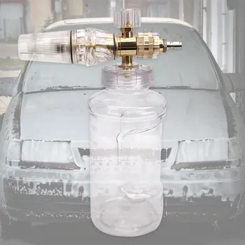 Флакон с пенообразователем, прозрачна пяна за сняг, копьеметалка, регулируем ъгъл на пръскане, средство за пречистване на вода под високо налягане за лек камион