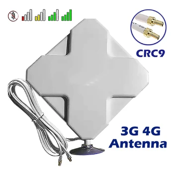 Антена 4G LTE CRC9 Connect С Висок Коефициент на Усилване на 35dBi MIMO Dual Head С Вендузата За Усилвател на Сигнала Booster Продължавам Router Netgear