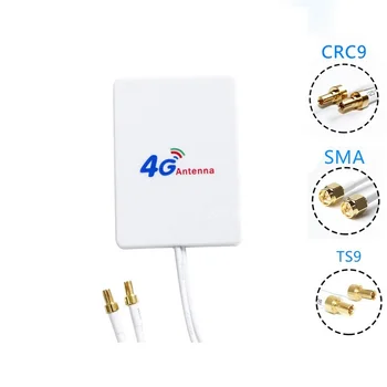 4G Гумена антена CRC9 Конектор TS9 за рутер Wifi модем Външна антена