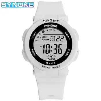 SYNOKE Модерен дамски часовник с водоустойчив часовник аларма, дамски часовник, студентски цифрови часовници за жени, спортни часовници Relogio Feminino