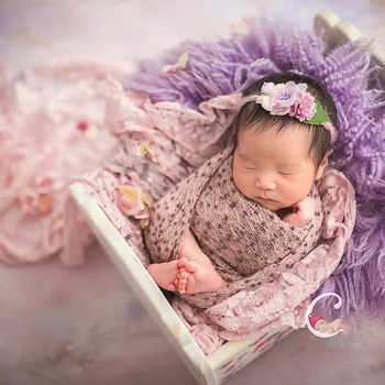 Реквизит за снимки на новородени, детско вязаное обвивка, одеало за снимки на бебета, приключи едно одеяло