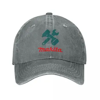 Електроинструменти Makita, мъжки и женски бейзболни шапки, инструмент Makita, оръфан дънкови шапки, шапка, ежедневни солнцезащитная шапка за тренировки на открито