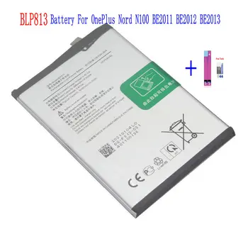1x5000 ма/19.35 Wh BLP813 Сменяеми батерии За OnePlus Nord в n100 BE2011 BE2012 BE2013 + Комплект Инструменти за ремонт
