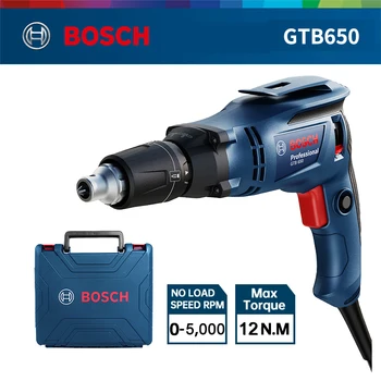 Електрическа отвертка BoschGTB650, пистолет винт с регулируема дълбочина, електрическа отвертка 