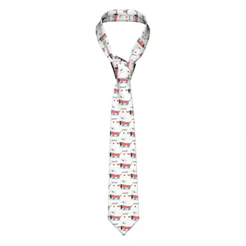 Скъпа вратовръзка с образа на таксите и на здрави кости за мъже и Жени, вратовръзка, Аксесоари за дрехи