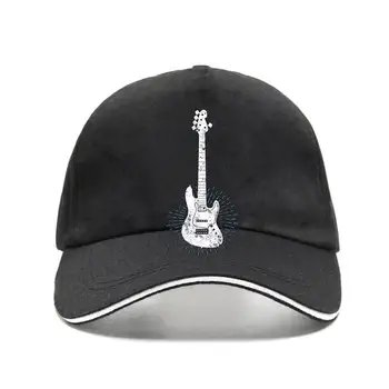 Електрическа бейзболна шапка за бас-китарист за музиканти, готин подарък, забавна бейзболна шапка, мъжки ежедневни бейзболна шапка от 100% памук с принтом, популярна