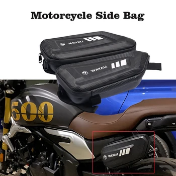 За Benelli Leoncino 800 Аксесоари за мотоциклети Leoncino800 седельная странична чанта чанта за съхранение на инструменти, Триъгълни чанти рамкова бамперные чанти