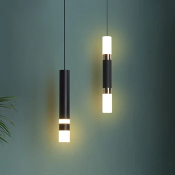 Модерни led висящи лампи за прикроватного осветление на хола, скандинавски led окачен лампа, за украса на бара в кафенето на
