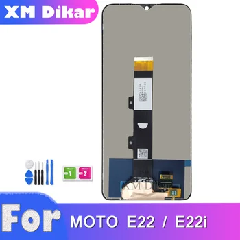 Оригинални LCD дисплей За Motorola Moto E22 LCD Сензорен дисплей, Дигитайзер, възли За Мото E22i, Подмяна на Резервни Части за Ремонт на LCD дисплея
