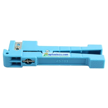 Безплатна доставка на 5 бр./лот, инструмент за източване на оптичен кабел, инструмент за източване на коаксиален кабел 45-163