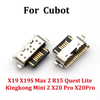 2 бр. Usb Зарядно Устройство, Зарядно устройство За Зареждане на Портове и Конектори Жак За Cubot X19 X19S Max 2 R15 Quest Lite Kingkong Mini 2x20 Pro X20Pro Type C