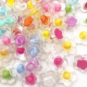 50 бр многоцветен прът пластмасови копчета детски дрехи за шиене САМ crafts PZ347