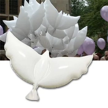 Бели балони, сувенири балони за рожден Ден, сватба, Свети Валентин, Декорации за парти декор