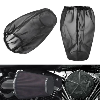Универсална защитния капак на въздушния филтър Черна Маслостойкая Водоустойчив Капак на въздушния филтър черна