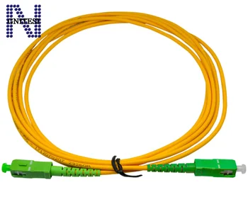Безплатна доставка/10 бр. Оригинален нов оптичен пач кабел SC-APC, однорежимный кабел, 1/2/3м