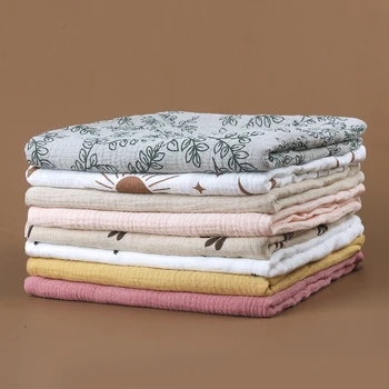 Детско муслиновое кърпа N80C, памучно пеленальное одеяло, лятно коварен одеяло, высокоабсорбирующее кърпи за баня, Пухени за стая с климатик