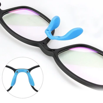 Меки Носа облицовка За Деца На Очила от Полупрозрачна устойчива на плъзгане Носа Тампон Multistyle U Силикон Сросшееся Стъкло За Очила