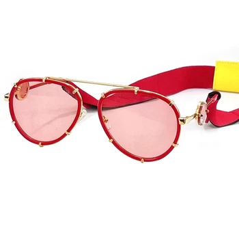 Vintage слънчеви очила Pilot, дамски луксозни Нови модни маркови дизайнерски слънчеви очила за шофиране на открито, Очила за шофиране Oculos De Sol
