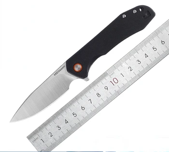 J131 Сгъваем Джобен Мини-Нож За нощуване На Открито D2 Острието G10 Дръжка за Оцеляване Тактически Ловен Инструмент Плодови Ножове EDC Инструменти