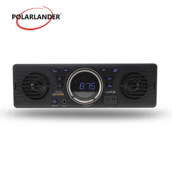 1 Din Радио AUX IN USB/SD, Вградени 2 динамика, TF карта, FM 12 тире, Bluetooth AV252, Автомобилен MP3 плейър, Аудио Стереоприемник