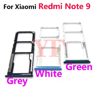 За Xiaomi Redmi Note 9 pro Max Note 9S CC9 Pro Note 9T Тава за SIM-карти SD слот Притежателя Гнездо за адаптер