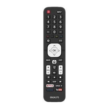 EN2A27S Заменя с дистанционно управление, годни за Sharp LCD HDTV 4K Ultra LED Smart TV, LC-40N5000U LC-43N5000U LC-50N5000U LC-50N6000U