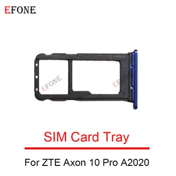 За ZTE Axon 10 Pro A2020 Притежателя на тавата за sim-карти, слот за SIM-карти, жак адаптер, резервни Части за ремонт на