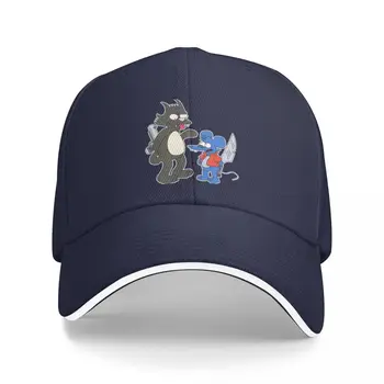 Бейзболна шапка Itchy & Scratchy Art, шапка за голф, шапка с защелкивающейся облегалка, военни тактически шапки, шапка за момичета, мъжки